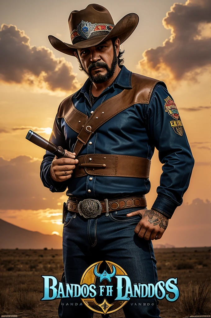 Puedes tener un logo para mi juegos de vaqueros bandidos