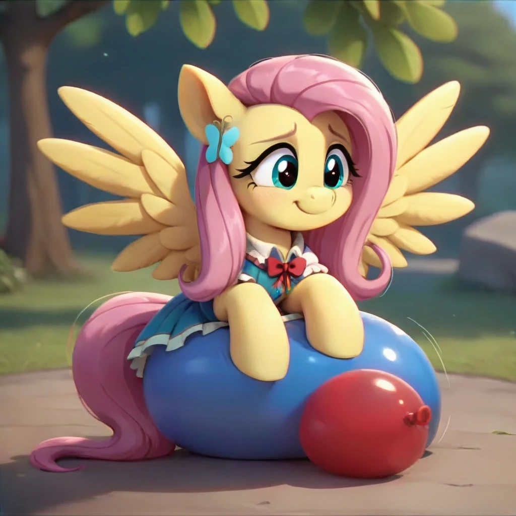 cinematic film still score_9, score_8_up, score_7_up, score_6_up, score_5_up, score_4_up, Digital art, cute, 
Fluttershy, earth pony, muscular, smirking, feral,
rating_questionable,
meadow, 
(balloon fetish, looner, sitting on a balloon, balloon sitting:1.2), 
(detailed balloon, one balloon, sitpop:1.3), 
thick thighs, balloon fetish, sitting on a balloon, one balloon, too heavy,
(tied balloon, tight balloon, necked balloon:1.2), 
foreshortening, depth of field, motion lines, 
emphasis lines, impact emanata,
screencap,  . shallow depth of field, vignette, highly detailed, high budget, bokeh, cinemascope, moody, epic, gorgeous, film grain, grainy