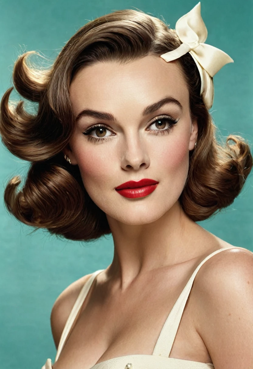 Keria knightley 1950s pinup
