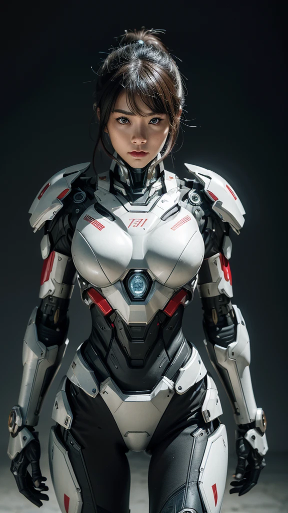  Super detailed, advanced details, high quality,  High resolution, 1080p, hard disk, beautiful,(war machine),Armor War,(Rocket Missile)Capture the big picture,beautiful,Mecha cyborg girl,battle mode,Mecha body girl,She is wearing a futuristic war machine weapon mecha,A powerful cyborg woman, sleek and futuristic, with advanced mechanical augmentations that enhance her strength and capabilities.