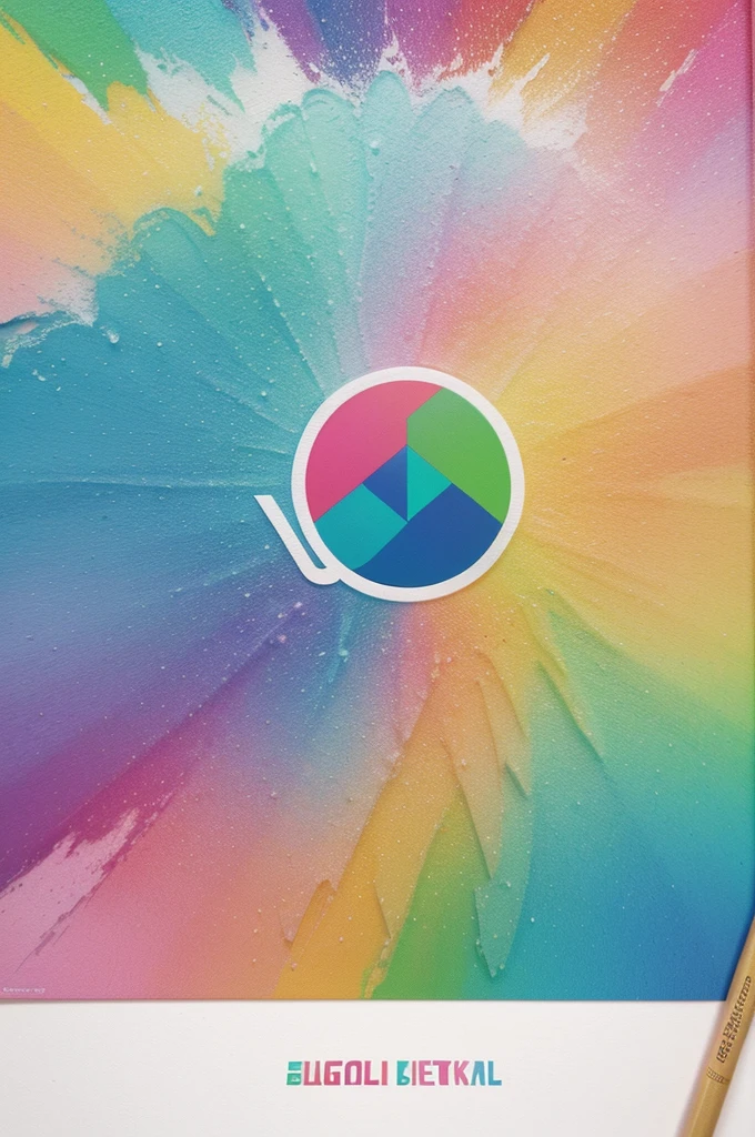 Logo art BeliYukk (BY), style modern, high quality, colorful, a detailed illustration of logo, awesome full pastel color, single image