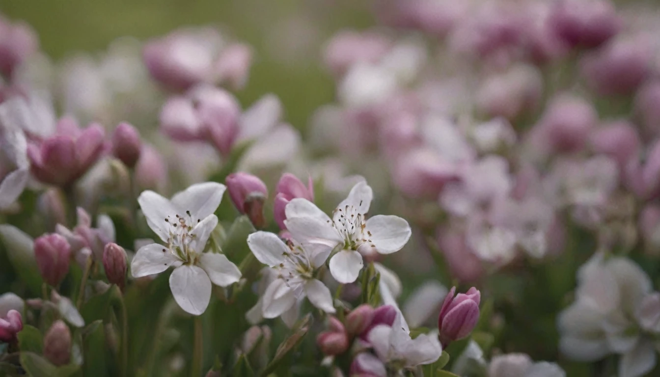 (masterpiece), (best quality), (ultra detailed), beautiful composition spring flowers, perfect composition, intricate details, by wlog, photograph, 50mm, epic detailed photograph, shot on kodak detailed cinematic, highly detailed, found footage
