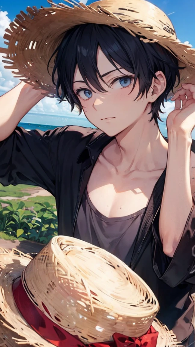 Chapter 02 That man, "Straw Hat Luffy"