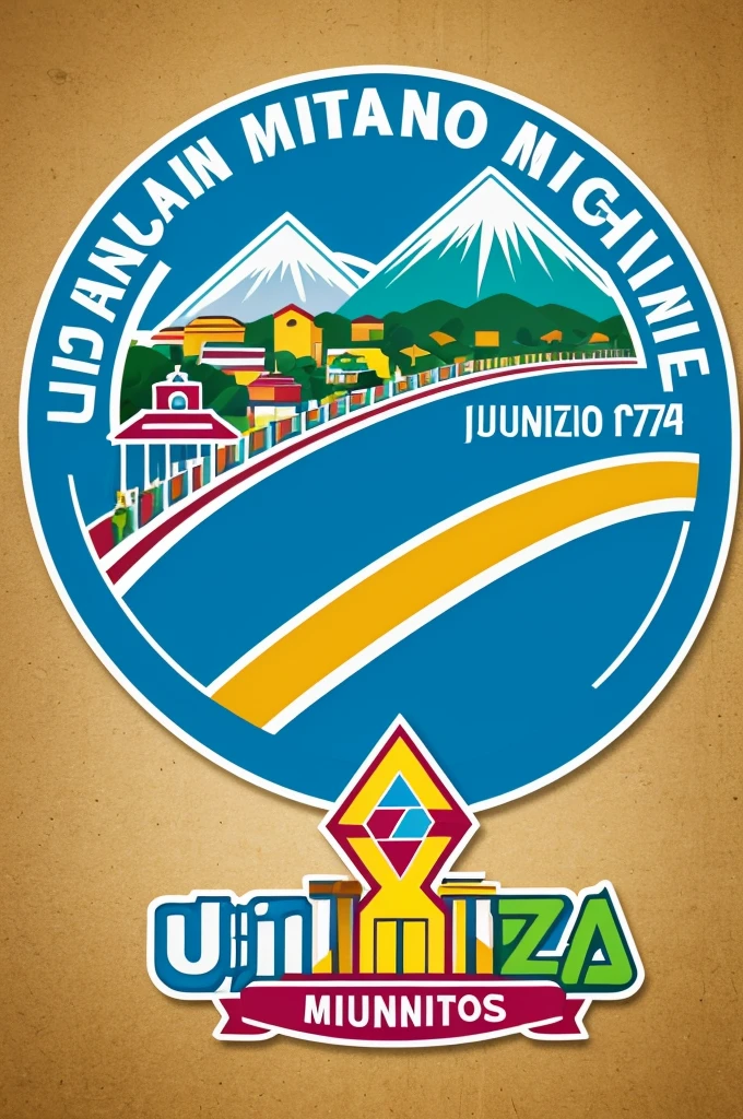 Crea un logo para el Juzgado de Asuntos Municipales, utilizando el logo y los colores de la Municipalidad de Guatemala y utilizando la palabra JAM
