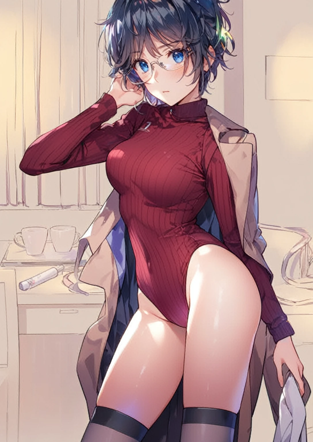 highquality illustration, masterpiece, very delicate and beautiful, attractive girl,(gymnastics leotard, Floral patterns leotard,long_sleeve leotard,high_leg leotard,athletic leotard,tight-fit leotard),thin,slender body,slim,high school,gymnasium background,gymnastics club,gymnastics athlete,princess, beautiful eyes,light smile,(masterpiece, best quality:1.2), highres, extremely detailed CG unity 8k wallpaper, perfect lighting, Colourful, ultra-high res,4K,ultra-detailed, photography, 8K, HDR, 17 ages,