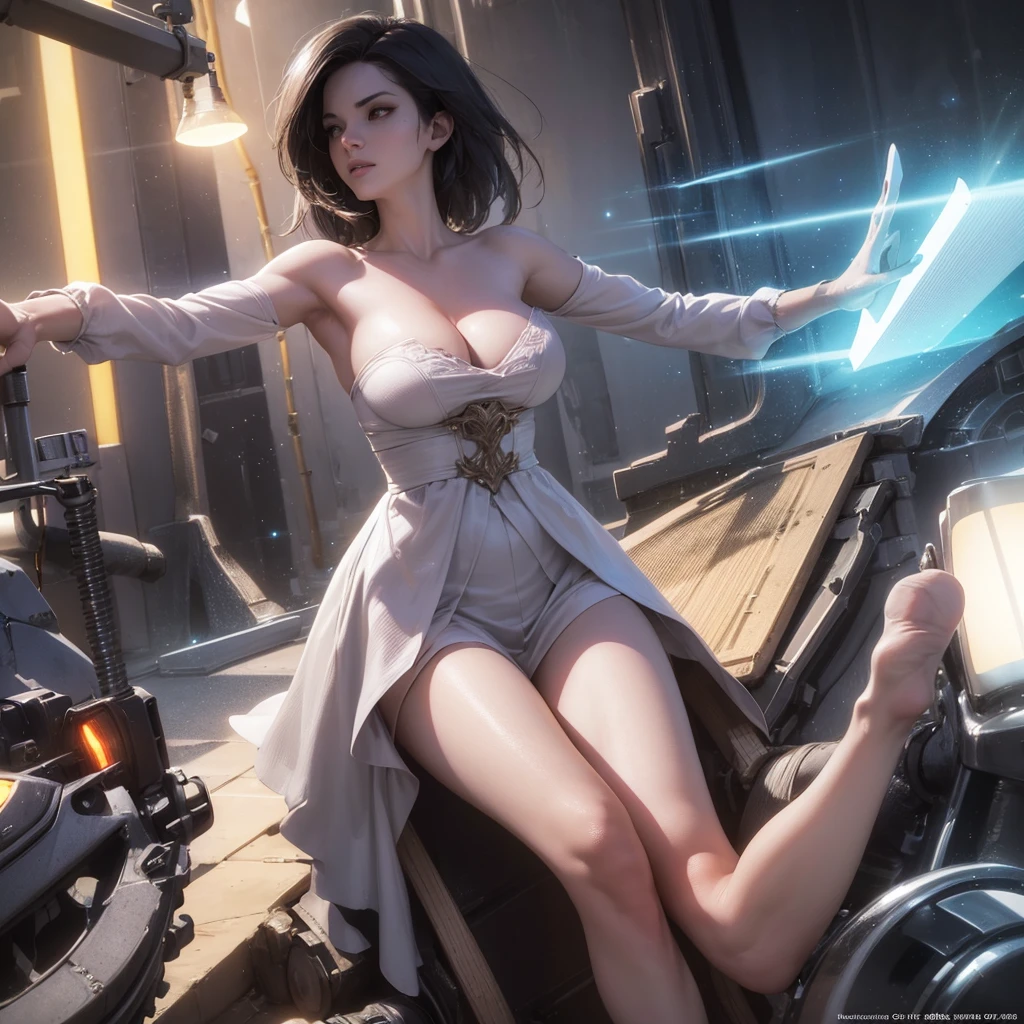 a mature woman, naked body, big breasts, perky thighs, smooth body. selfie
colorful, hdr, ray tracing, nvidia rtx, super-resolution, unreal 5, subsurface scattering, pbr texturing, post-processing, anisotropic filtering, depth of field, maximum clarity and sharpness, rule of thirds, 16k raw, (luminescent particles:1.4), extremely detailed cg, unity 8k wallpaper, 3d, cinematic lighting, lens flare, reflections, sharp focus, cyberpunk art, realistic, highly detailed CG illustration, an extremely delicate and beautiful, cinematic light, (photorealistic:1.5), (Dark background:1.5), dynamic angle, masterpiece, best quality, ultra-detailed, illustration, detailed light, dramatic_shadow, face shadow, extra detailed, best performance