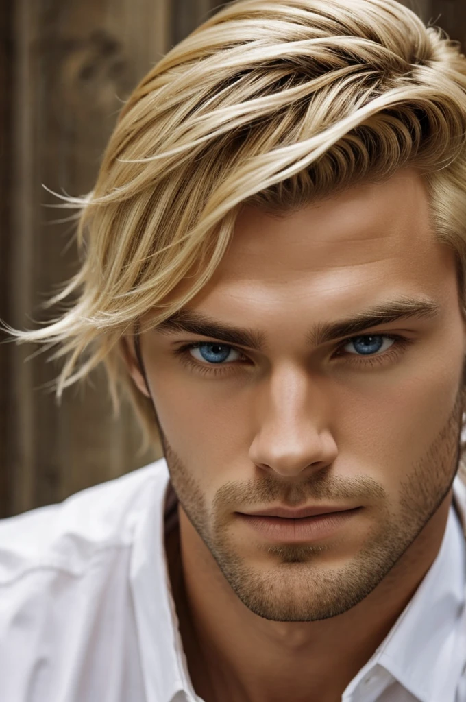 Homme blond