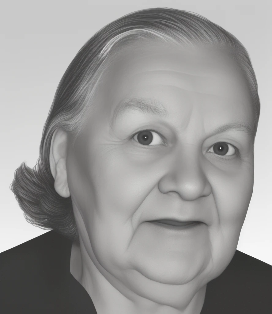 Grandmother's photo, grandmother 68 years old, pores, detailed glossy eyes, specular lighting, dslr, ultra quality. sharp focus, tack sharp, dof, film grain, Fujifilm XT3, crystal clear,