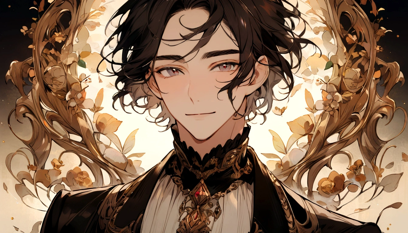 Portrait of a handsome young man