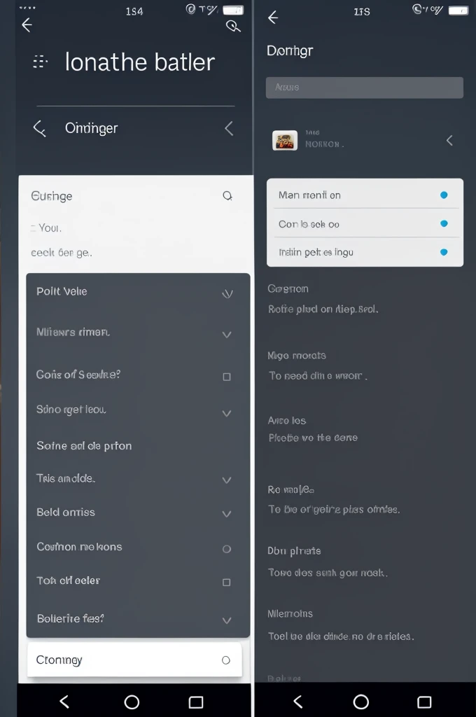 Make a hamburger menu