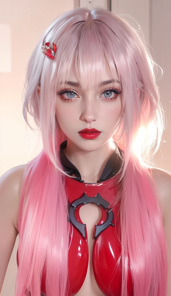 Royal princess,Super detailed, Delicate face, Stock Photography , Portrait 400, F1 Camera Lens.6, Colorful, Surrealism, Realistic textures, Dramatic Lighting, Thin Film Distiller 800 (8K, original photo, Better quality, masterpiece: 1.2), Super detailed, (Extremely delicate skin: 1.2), 8K Ultra HD, SLR camera, Soft Light, high quality.Fire Queen,Blue pupils,Apply red lipstick,Have a tattoo,The tattoo is very three-dimensional,Gorgeous and intricate tattoo designs,8K Mugshot,Large Breasts,Dark eyeshadow,Sexy thick lips(Red lipstick),Ice Princess,The facial features are very three-dimensional,necklace gold,Cleopatra