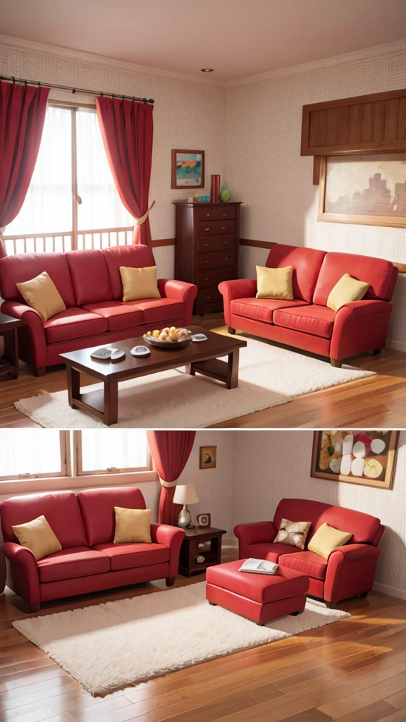 Studio room with sofa
