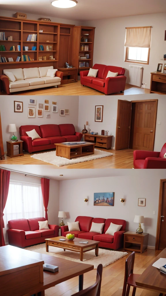 Studio room with sofa