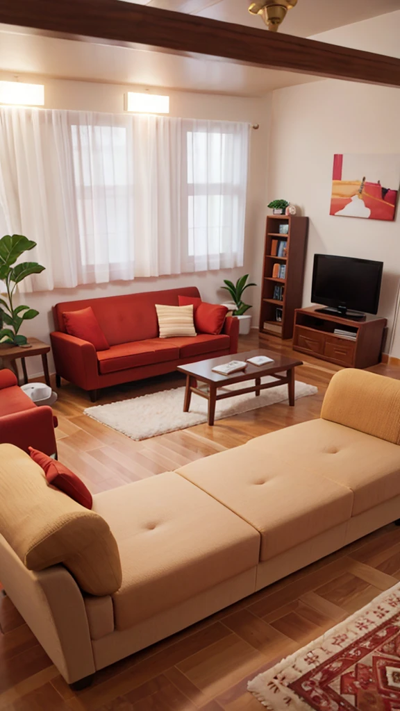 Studio room with sofa 