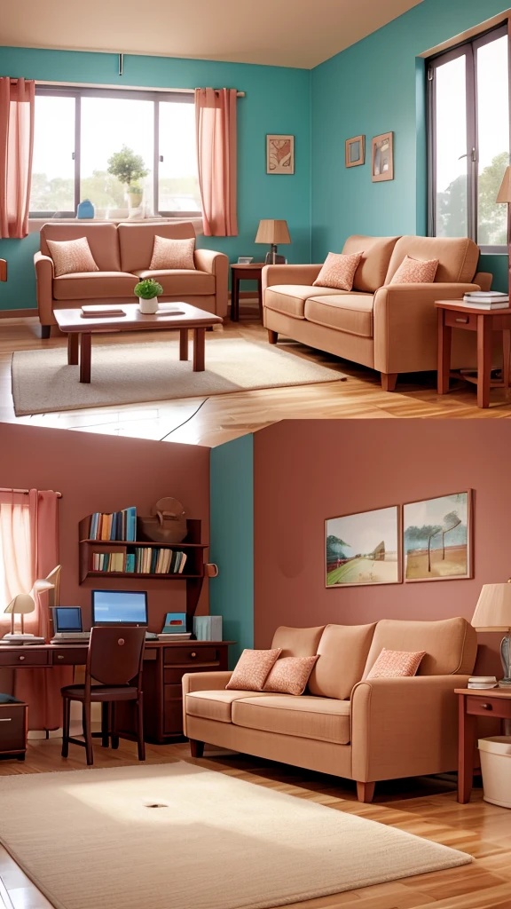 Studio room with sofa