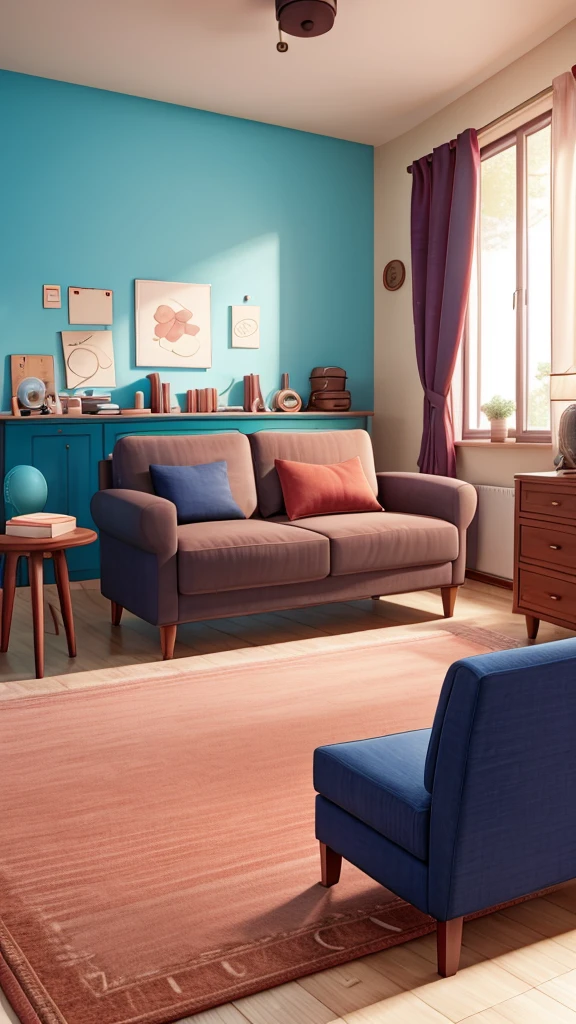 Studio room with sofa