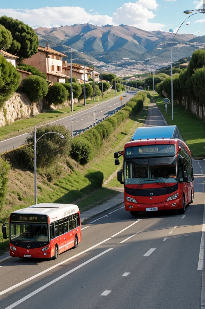 Alcancia de bus en marrano