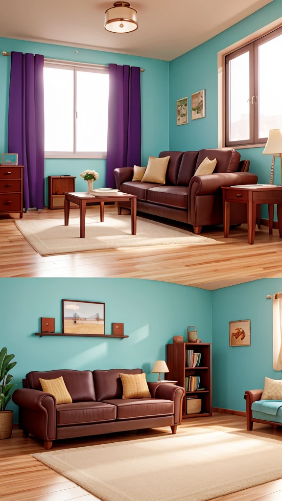 Studio room with sofa
