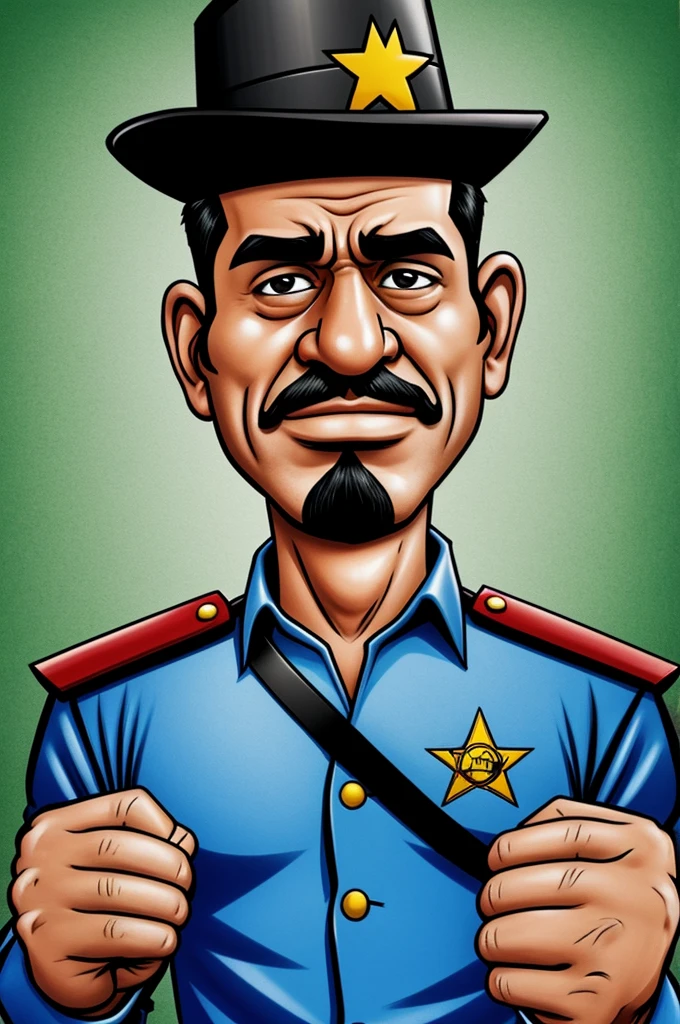 Ladron caricatura