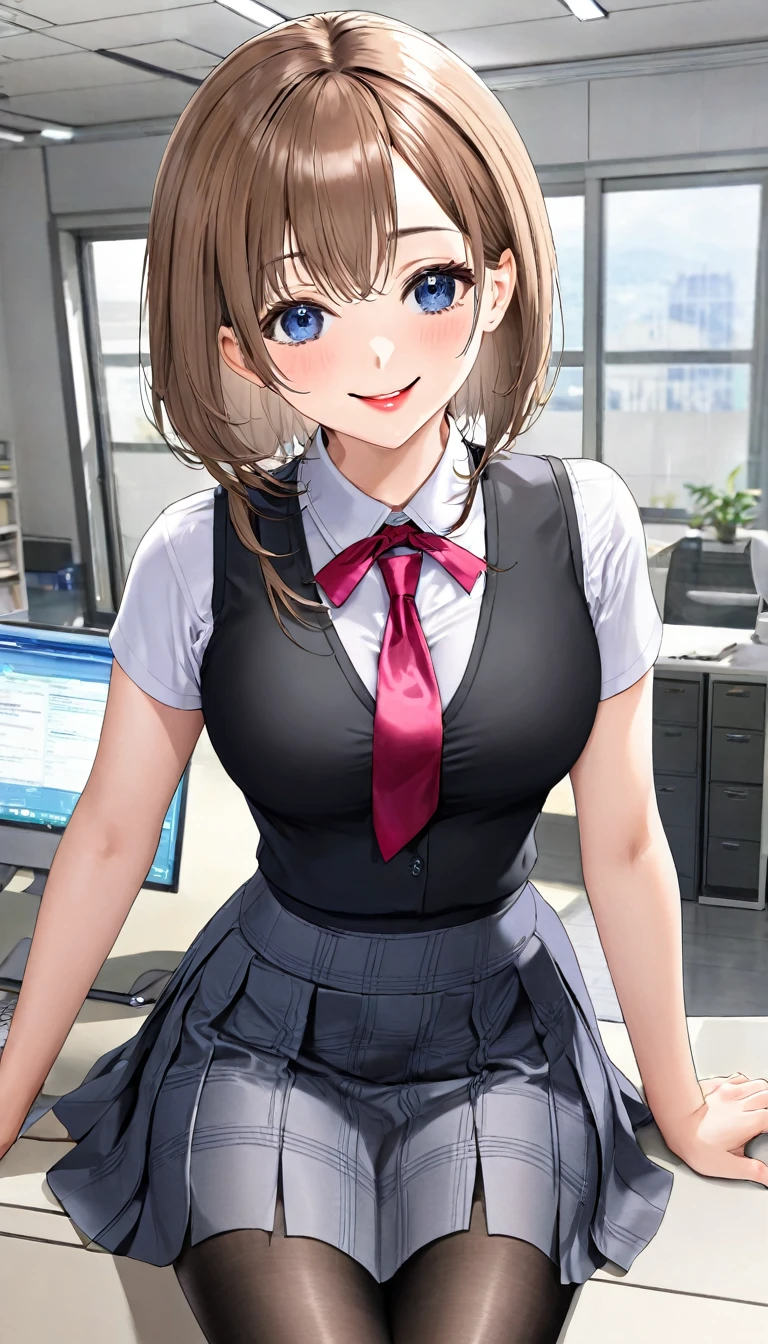 masterpiece, best_quality, 1girl, solo, office lady,