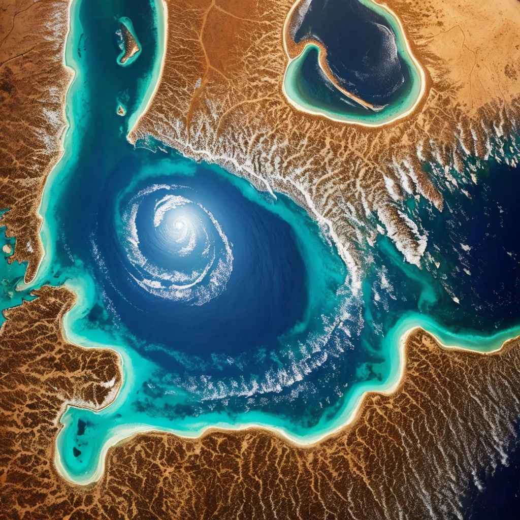 fundo do oceano misterioso