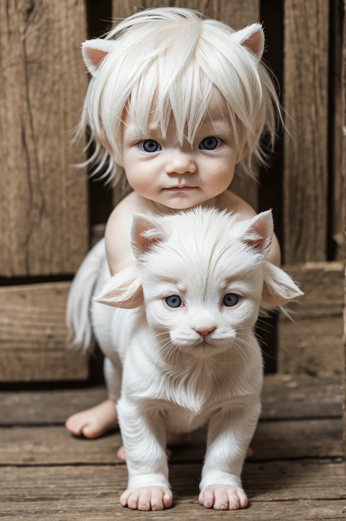 little guy, mago, albino
