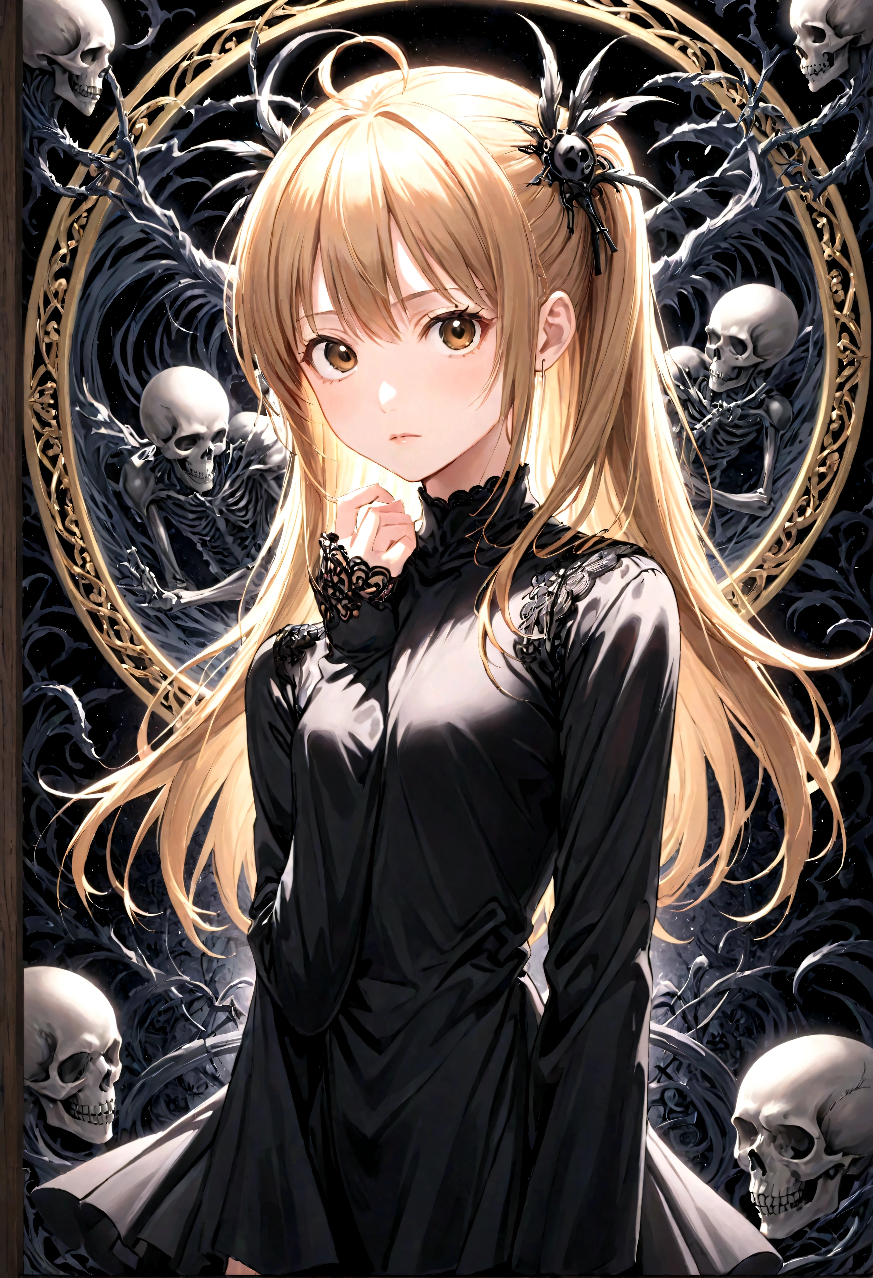 1girl, amane misa, death note, 