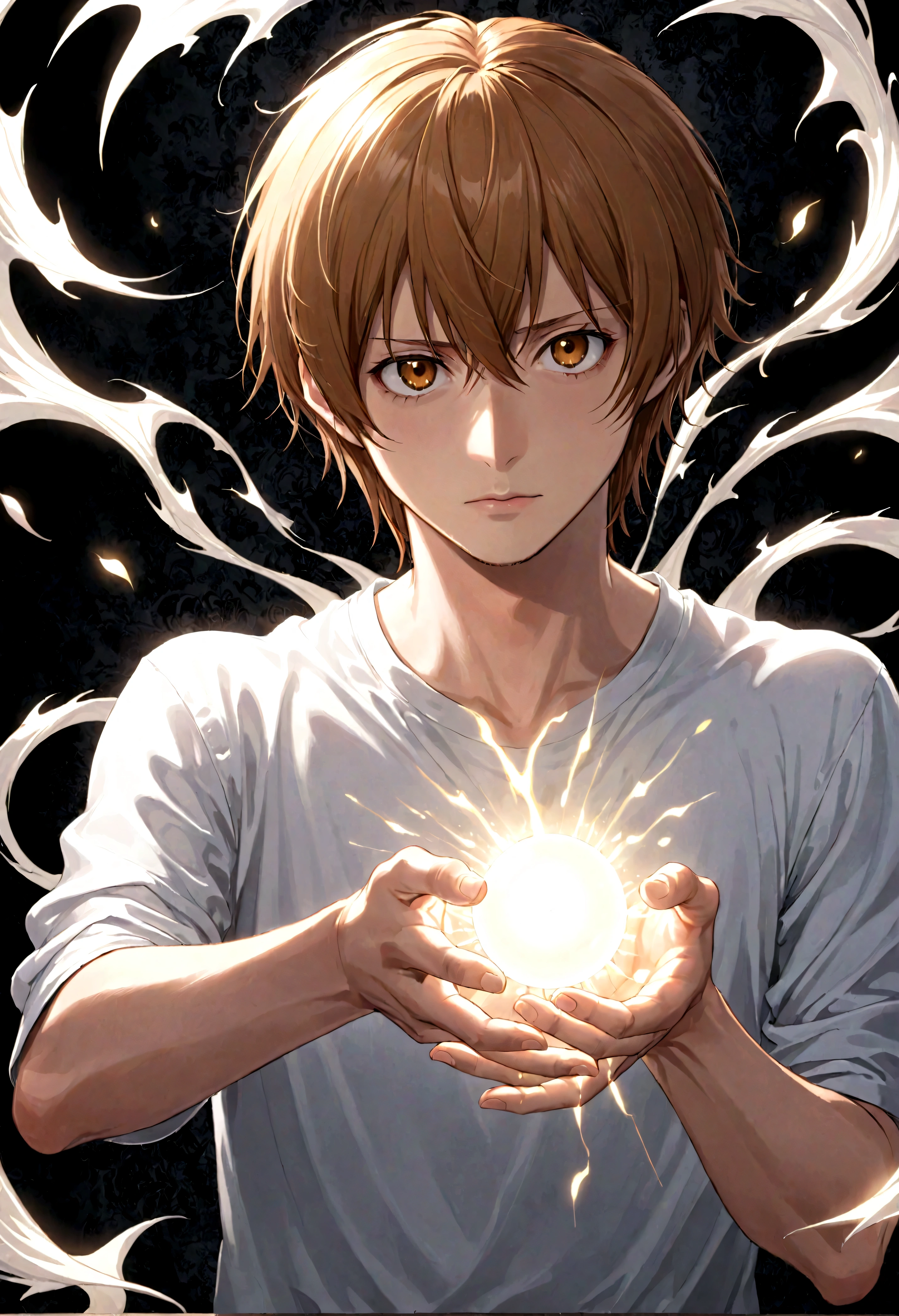1boy, male focus, yagami light, death note,