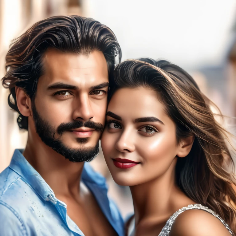 ( (8K:1.27), maximum quality, Obra de arte, super high resolution:1.2) Foto de um lindo casal (lindo:1.1)