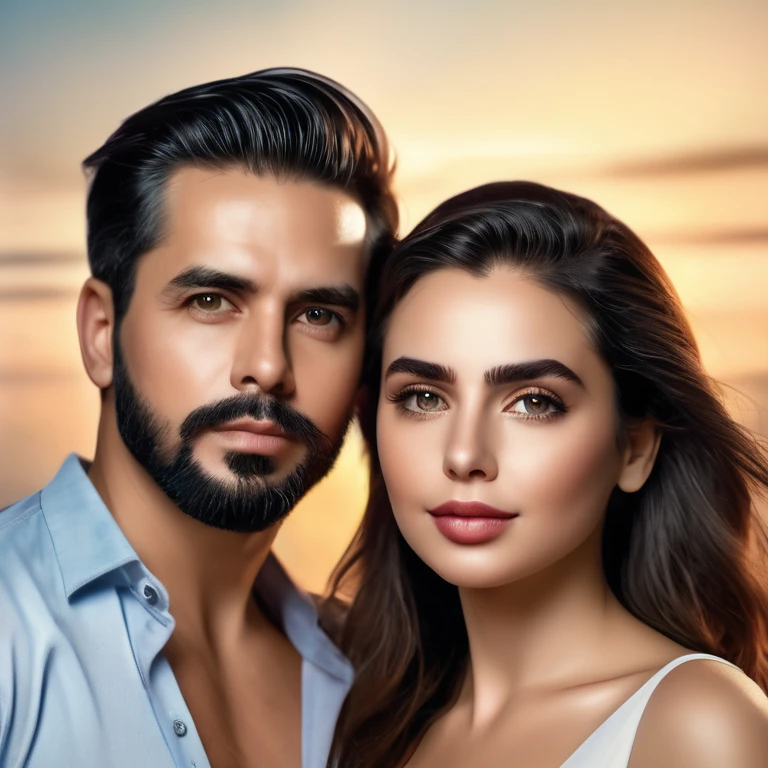 ( (8K:1.27), maximum quality, Obra de arte, super high resolution:1.2) Foto de um lindo casal (lindo:1.1)