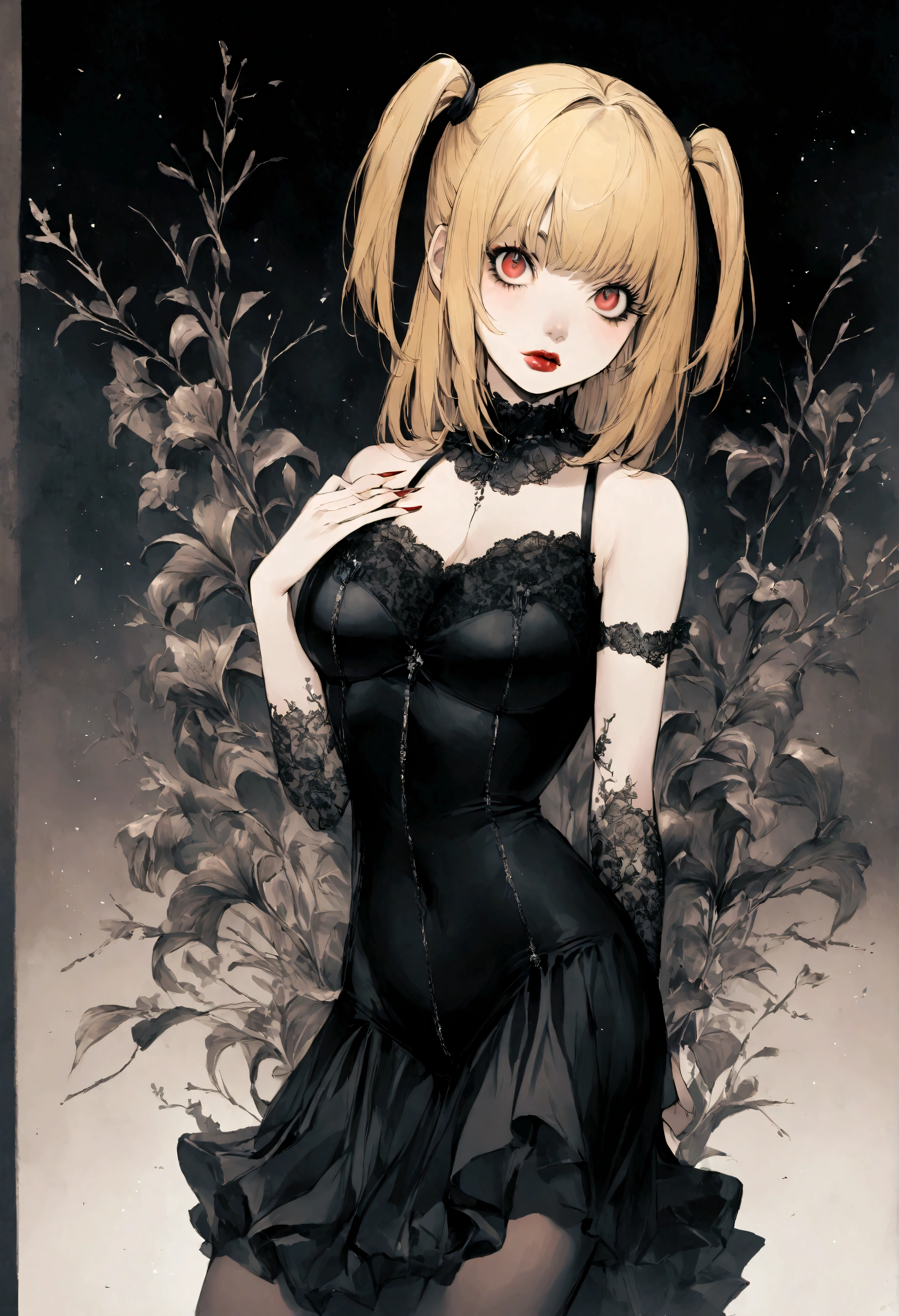 1girl, amane misa, death note,