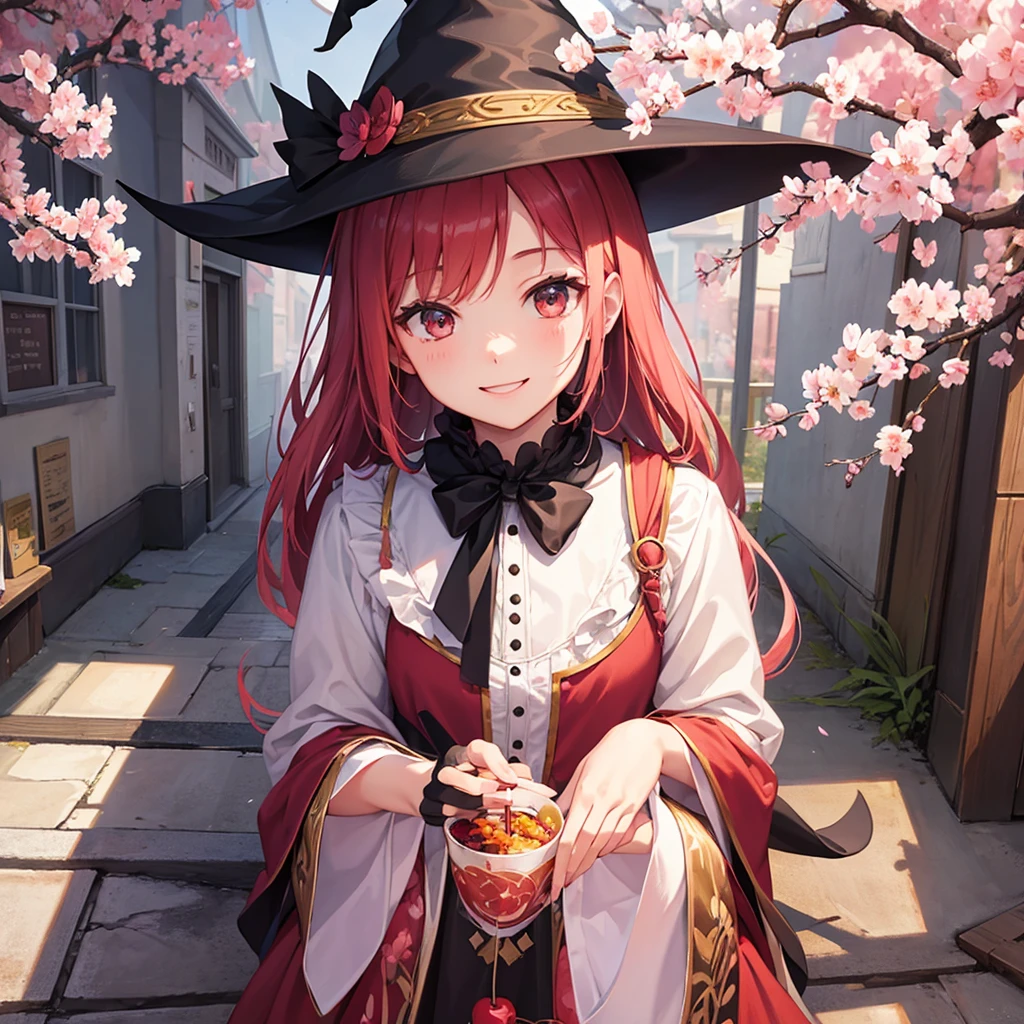 witch(Art room Painting on canvas(cherry blossoms Sculpture)smile Tower of Babel)Poster