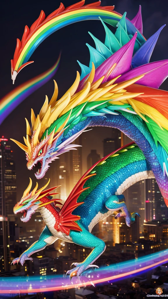 Rainbow Dragon Money Luck