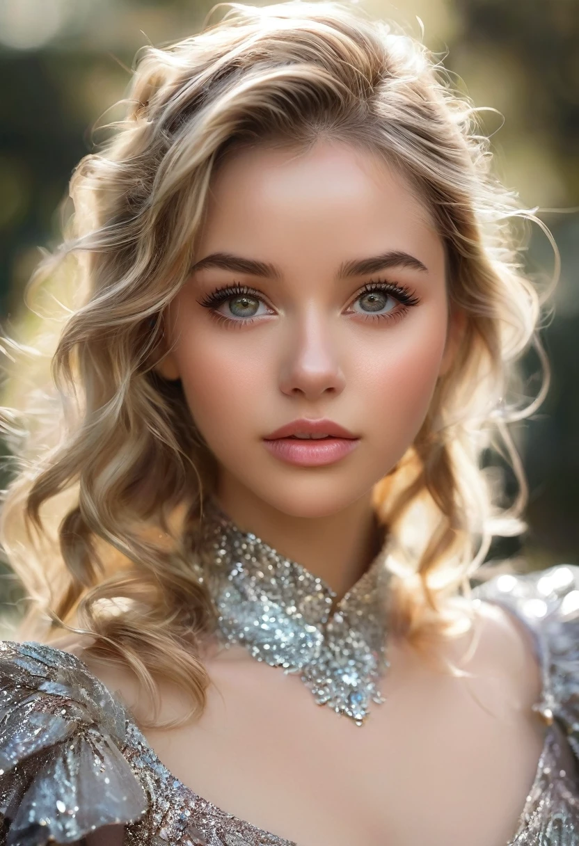 photorealistic Realism 16K Quality, (hyper high resolution absurd quality, extremely detailed details, realistic eyes, clearly sharp, absurd quality, no blur, (perfect brown_eyes:1.28)), ([long(lashes)|perfect(eyeshadows)]:[dark|pink]), (super Detailed, beautiful little nose:1.2), (perfect composition), Depth of field, cinematic light, Lens flare, (extremely beautiful face, beautiful lips , Beautiful eyes), Intricate detail face, best high quality real texture skin:1.3, A woman with velvety skin:1.33), ((best high quality real texture hair)), (short blonde hair, (wavy, combed up, behind the ear), extremely detailed:1.38)), photo of the most beautiful artwork in the world, professional majestic (photography by Steve McCurry), 8k uhd, dslr, soft lighting, high quality, Fujifilm XT3 sharp focus, f 5.6, dramatic, (Anatomically correct perfect proportions), ((perfect hands:1.2)), (Super beautiful face: 1.33), ((perfect female body:1.4)), cute girl, ((firm and full breasts)), (the most absurd quality perfect eyes:1.35), ((super beautiful cute sharp-face)), (light pale complexion), transparent color pvc (Super Shiny Transparent Fluorescent Colorful PVC^&!$ Soft Full Bodysuit:1.33) , Ultra-tight fit bodysuit with super reflective surfaces, (((close to her face:1.3)))