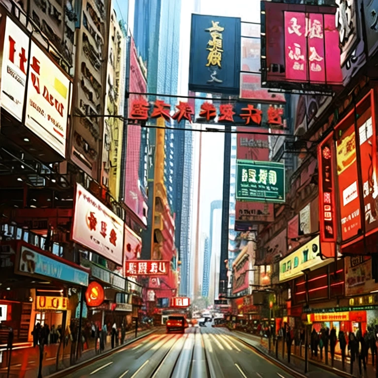 (masterpiece, best quality:1.2), hong kong