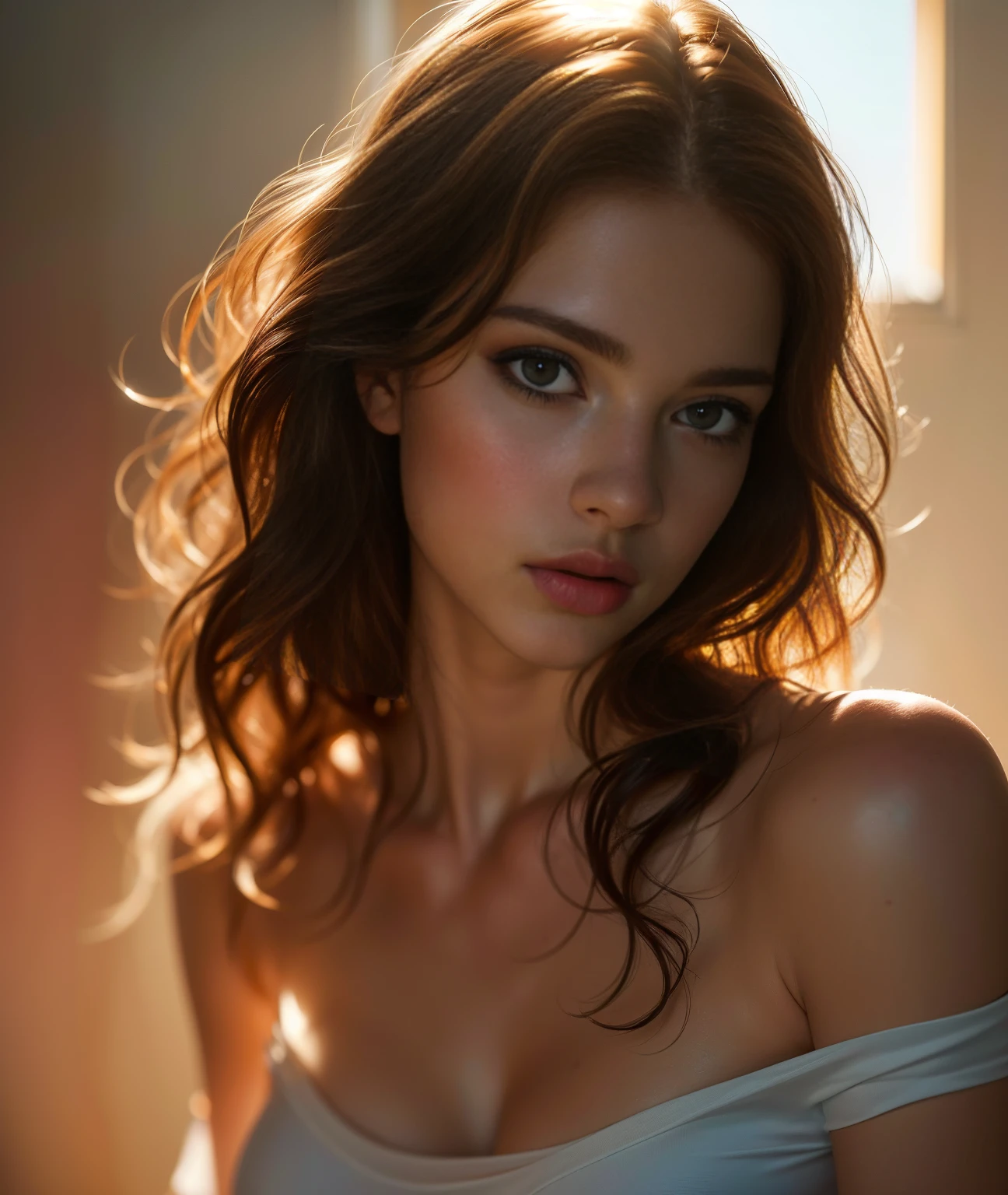 a nude girl, a sensual intimate encounter, close-up view, extremely detailed, photorealistic, cinematic lighting, dramatic shadows, natural skin tones, seductive poses, erotic, mature themes, 18+, hyper-realistic, masterpiece, award-winning, high quality, 8k, extremely detailed, cinematic composition, dramatic atmosphere, intense emotions, powerful narrative, stunning visuals