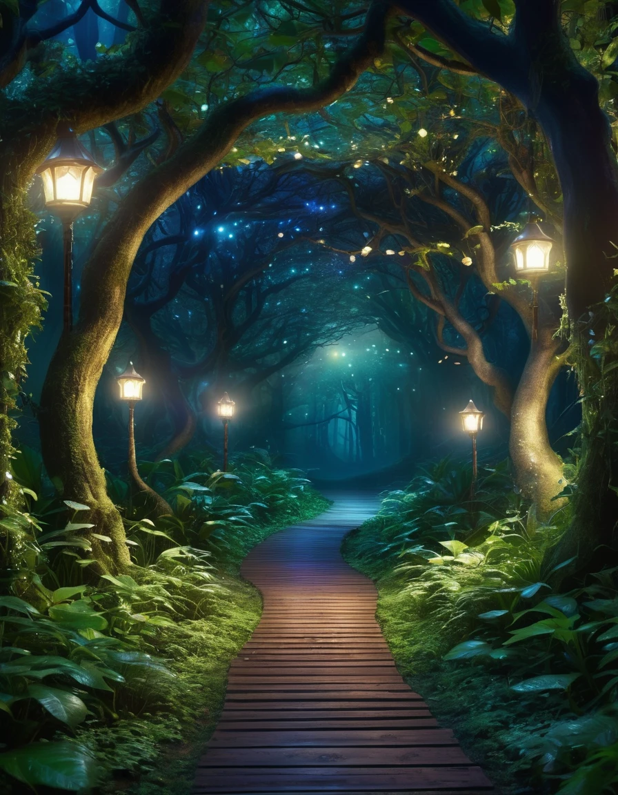 there is a path that leads to a forest with trees, enchanted magical fantasy forest, enchanted and magic forest, entrance to ethereal realm, magical forest backround, magical forest in the background, elf forest background, magical fantasy forest, cyber space forest scene, crystal forest, fairytale forest, in a whimsical fairytale forest, enchanted forest, a fantasy forest, magical forest background