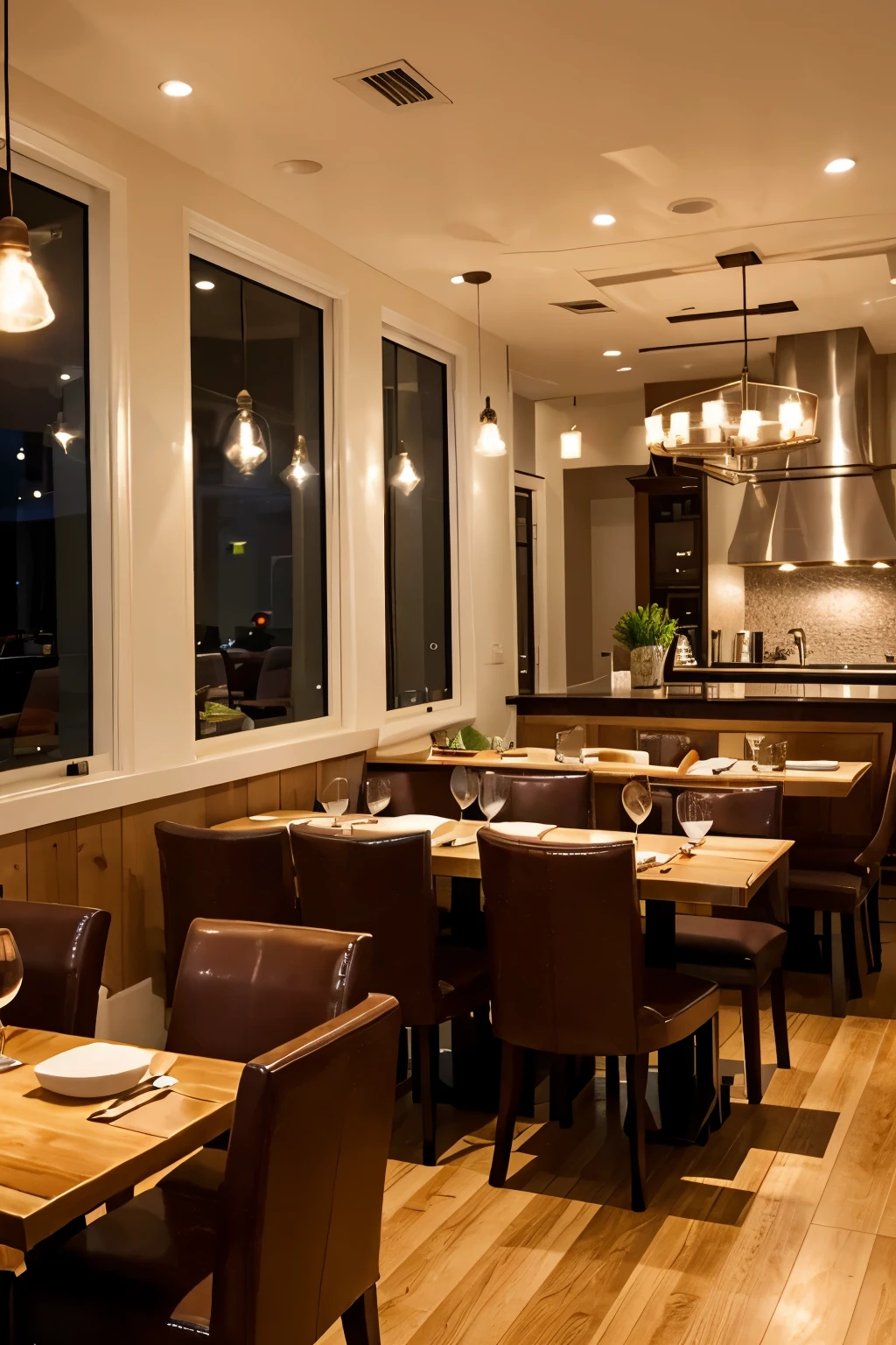 Imagine a gourmet restaurant that is homey and comforting and clean and friendly.