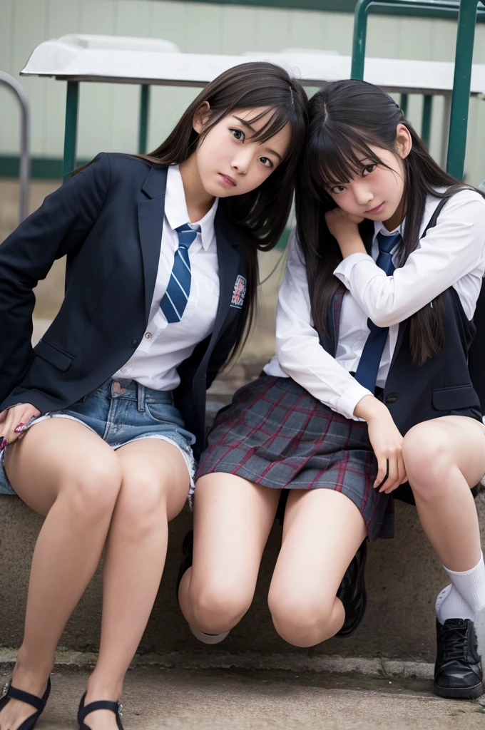 Destructive high school girls