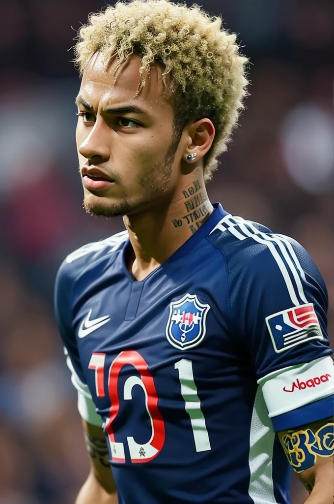 Crie o Neymar jogador de futebol pelado