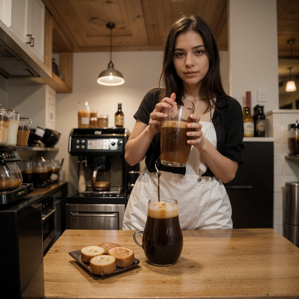entre de boire du cafe