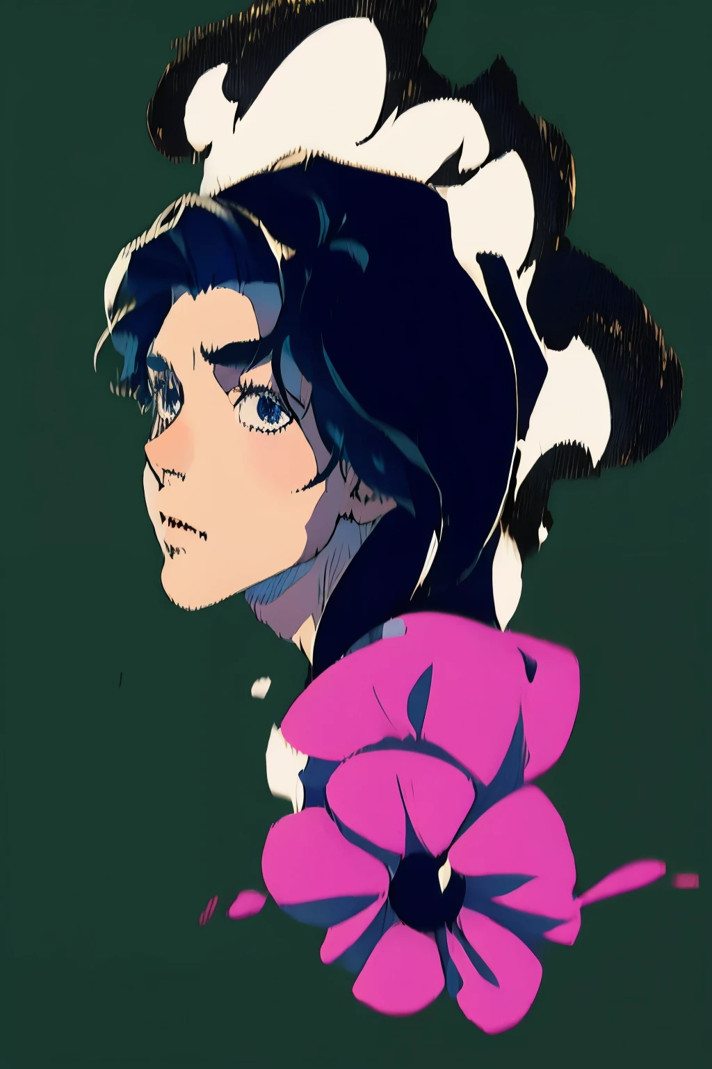1boy, samurai attire, cute, young