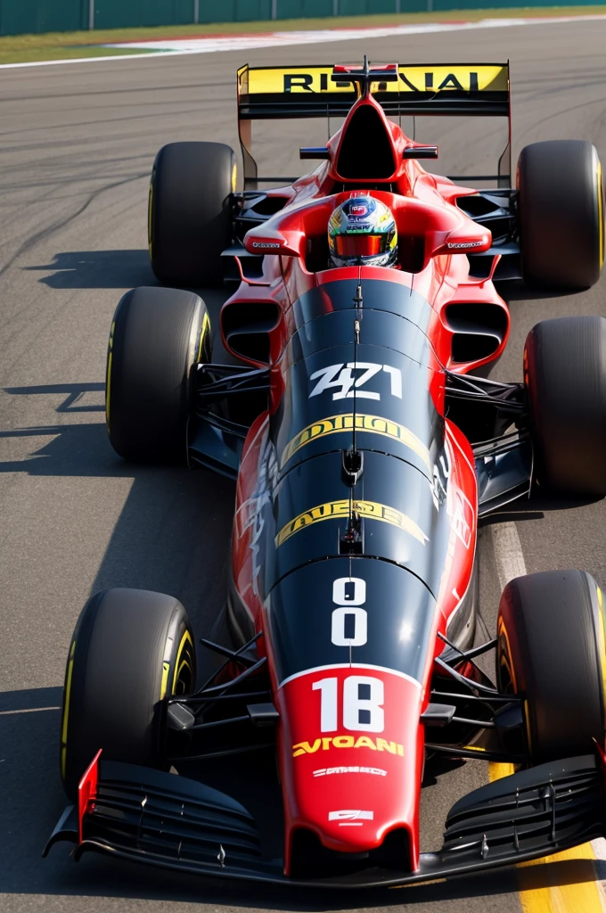 Create a formula 1 car based on Ayrton Senna