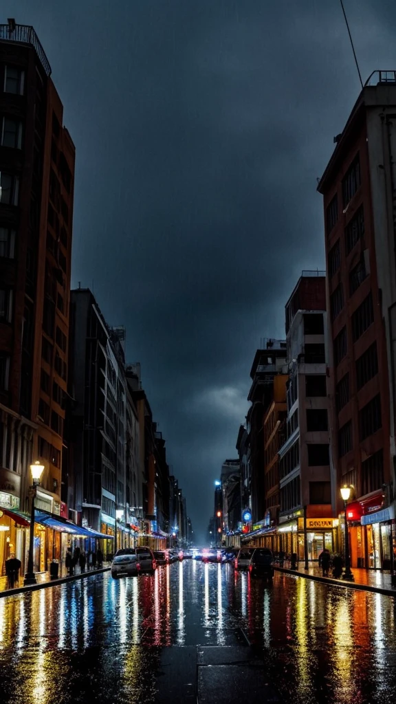 City of night Rainy day