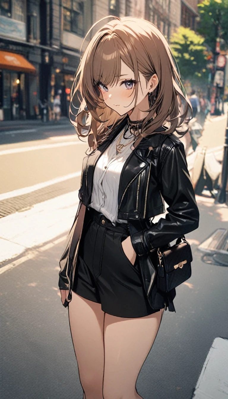 1girl, stylish