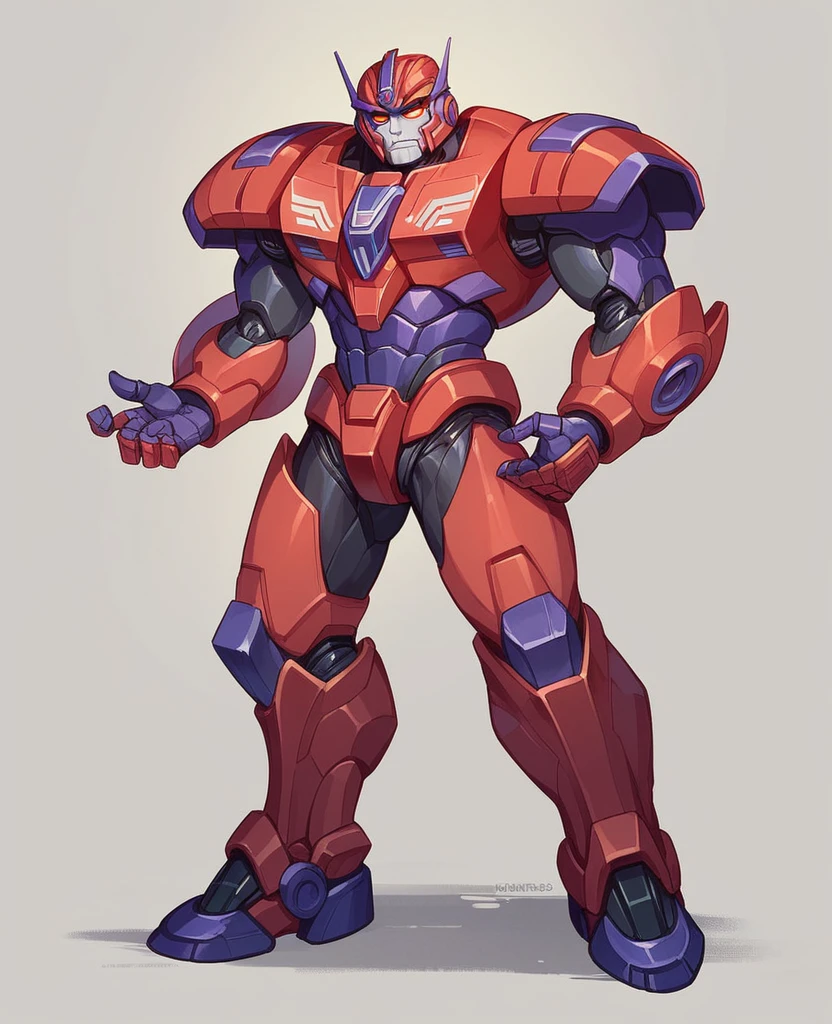 Transformers, red body colour, decepticon, full body,