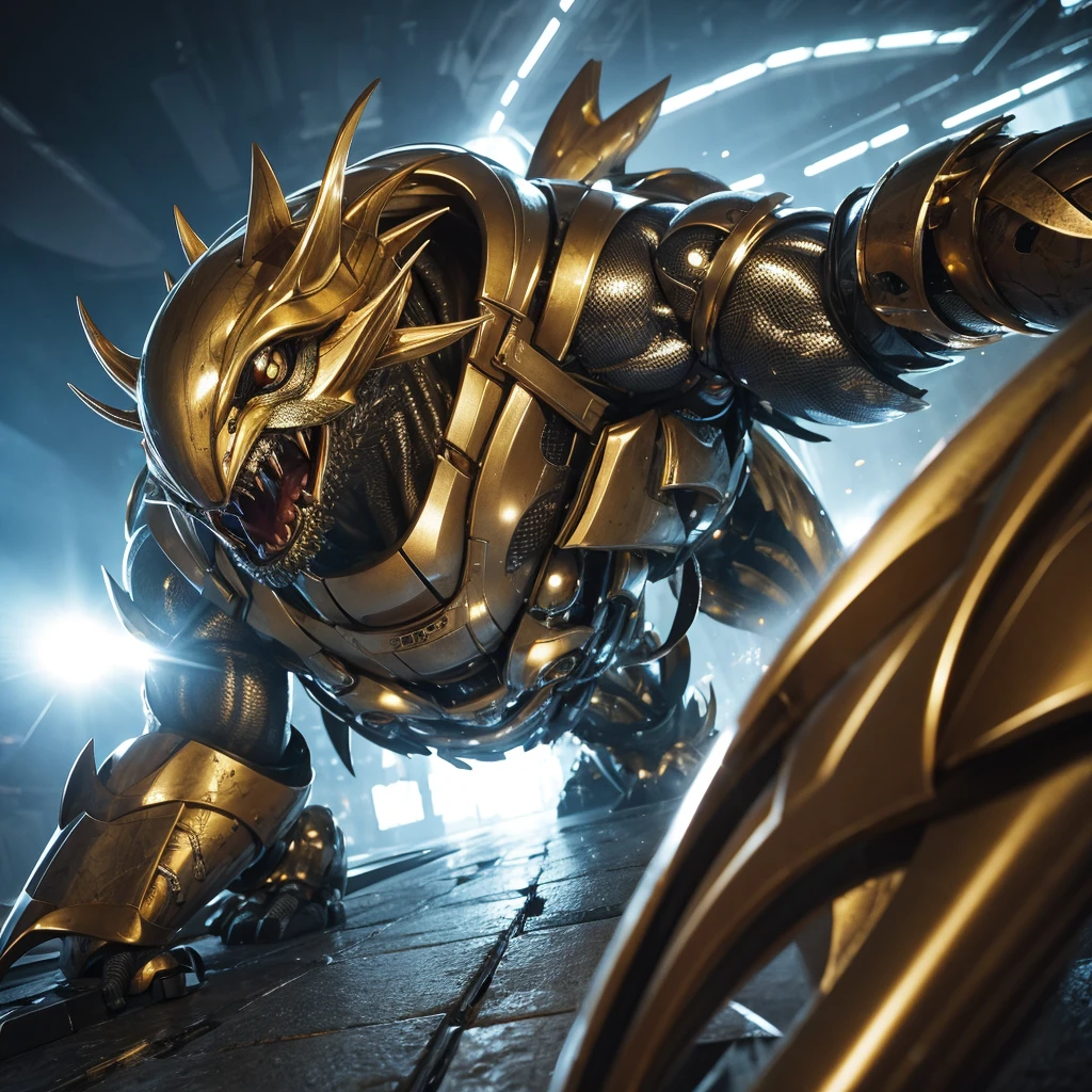metallic monster
