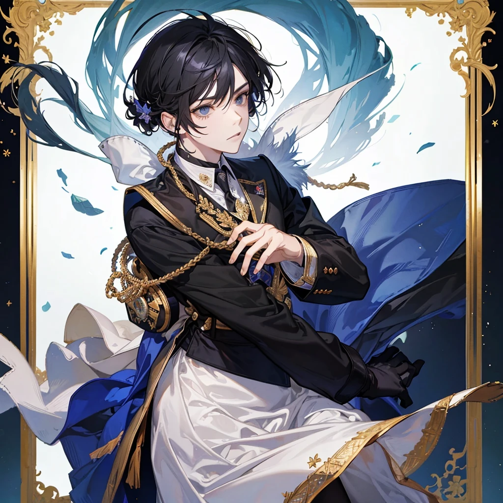 Man with cursed sword