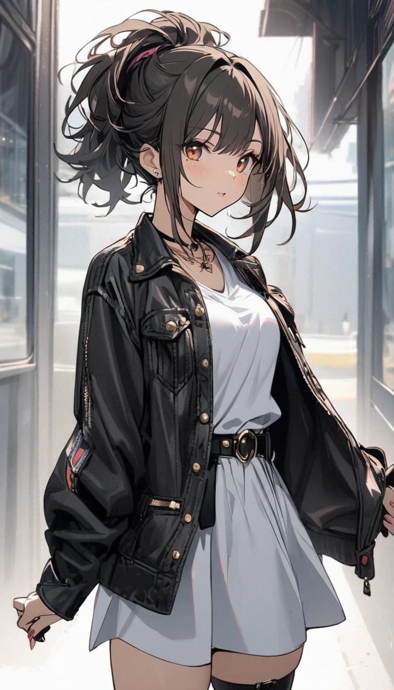 1girl, stylish