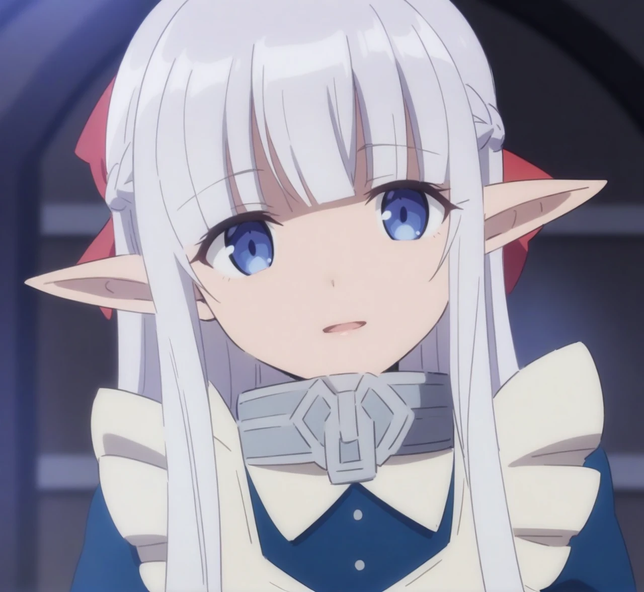 1girl, female focus, Nephelia,Maou no Ore ga Dorei Elf wo Yome ni Shitanda ga,very beautiful, best quality, very aesthetic, absurdres